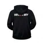 Eminem Album Logo Recovery Black Zip Up Hoodie Jacket