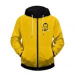 Eminem Marshall Mathers Minimalist Head Logo Zip Hoodie