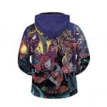 Eminem Slim Shady D12 Devil's Night Cover Badass Zip Hoodie