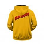 Eminem Slim Shady Drip Signature Art Dope Zip Up Hoodie