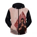 Marshall Mathers Bad Meets Evil Art Badass Zip Hoodie Jacket