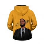 Marshall Mathers Eminem Grunge Art Awesome Zip Up Hoodie
