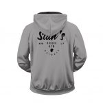 Marshall Mathers Stan’s Boxing Gym Logo Gray Zip Up Hoodie