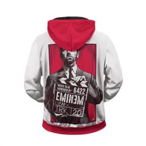 Music To Be Murdered By Eminem Art Epic Zip Up Hoodie