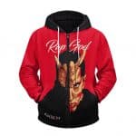 Rap God Eminem Iconic Pose Dope Art Zip Up Hoodie Jacket