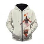 Rap God Eminem Legacy Painting Art Epic Zip Up Hoodie