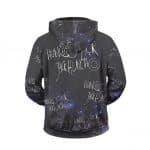 Awesome Huncho Jack Jack Huncho Space Pattern Zip Up Hoodie
