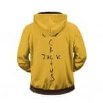 Amazing Cactus Jack x McDonald's Yellow Zip Up Hoodie