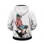 Travis Scott Cactus Jack Rolling A Spliff Zipped Hoodie