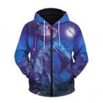 La Flame Nightcrawler Swag Travis Scott Zip Up Hoodie
