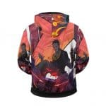 Travis Scott Comic Book Hero Artwork Cool Zip Up Hoodie