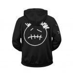 Cactus Jack Face Travis Scott Minimalistic Zipped Hoodie