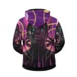 Cyborg Travis Scott Fortnite Astronomical Zipped Hoodie