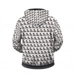Rapper Travis Scott Cartoon Pattern Cool Zip Up Hoodie