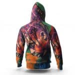 Artistic Travis Scott Painting La Flame Pullover Hoodie