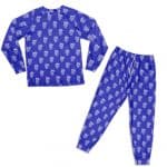 Biggie Smalls Is The Illest Royal Blue Nightwear Set