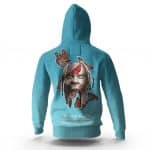 Cactus Jack & Butterflies Travis Scott Blue Pullover Hoodie