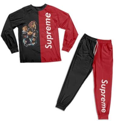 Iconic 90s Greatest Rappers Artwork Epic Nightwear Set