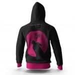 La Flame Smoking Pink Moon Silhouette Travis Scott Hoodie
