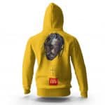 Mickey D's Travis Scott Parody Yellow Pullover Hoodie