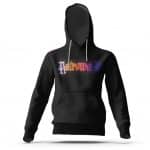 Minimalist Astroworld Rainbow Travis Scott Black Hoodie