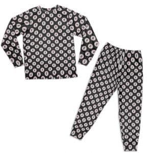 Notorious All-Star Logo Pattern Biggie Pajamas Set