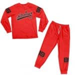 Notorious Logo Big Poppa Vibrant Red Nightwear Set