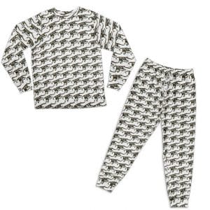 Stylish Tupac Trippy Typography Pattern Pyjamas Set