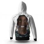 The Bad Guys Travis Scott Vector Artwork White Hoodie