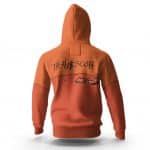 Travis Scott Cactus Jack Broken Doll Artwork Orange Hoodie