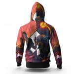 Travis Scott Comic Hero Artwork Vibrant Pullover Hoodie