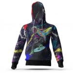 Travis Scott In Space Retro Colors Art Pullover Hoodie