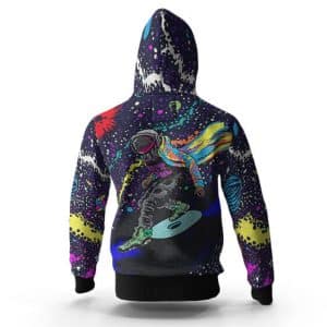 Travis Scott In Space Retro Colors Art Pullover Hoodie