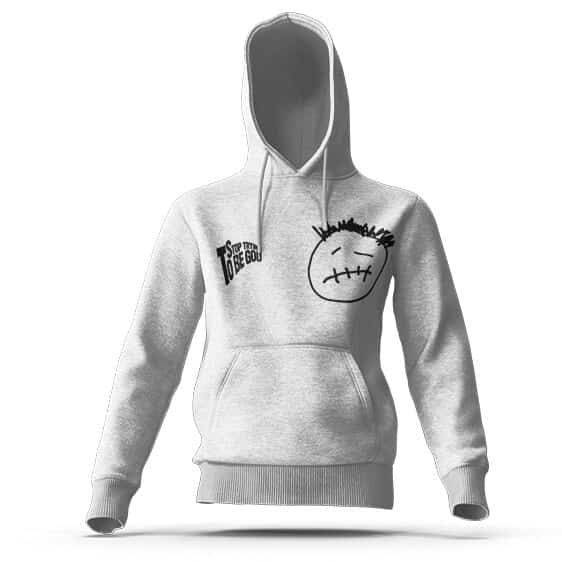 Travis Scott Look Mom I Can Fly White Graphic Hoodie