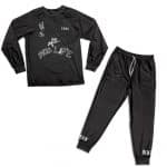 Tupac Amaru Shakur Thug Life Body Tattoos Pajamas Set