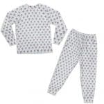 Tupac Head Cut-Out Minimalist Pattern Nightwear Set