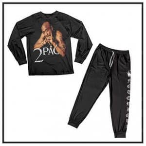 Tupac Shakur Adult Pajama Sets