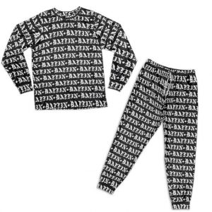 Tupac Typography Ballin Lower Back Tattoo Pyjamas Set