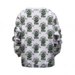 2Pac Is Alive Skull Art Pattern Epic White Kids Sweater