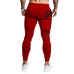 2Pac Makaveli Death Row Records Logo Red Jogger Pants