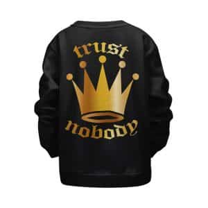 2Pac Makaveli Trust Nobody Golden Crown Dope Kids Sweatshirt