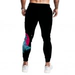 Amazing Tupac Shakur Neon Lights Artwork Black Joggers