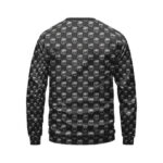 B Is For Biggie Head Cut-Out Design Crewneck Sweater