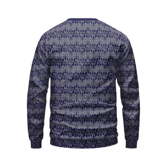 Biggie Smalls Outline Art Minimalist Pattern Sweatshirt