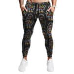 Biggie Song Big Poppa Lyrics Cartoon Art Pattern Joggers