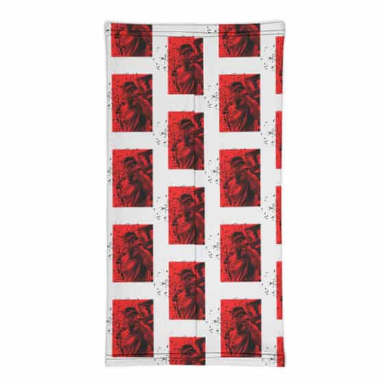 Cool Marshall Mathers Performing Portrait Pattern Neck Warmer