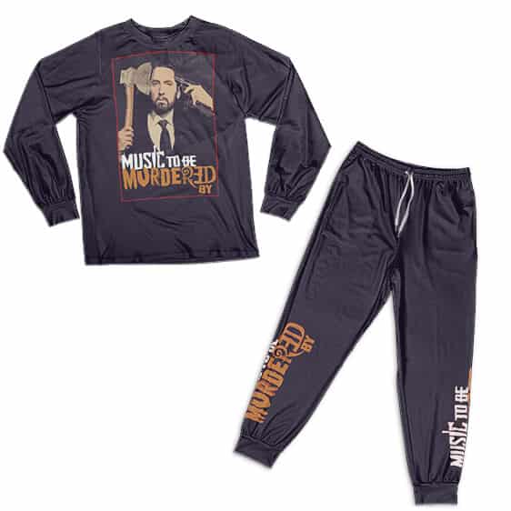 Eminem Music To Be Murdered By Portrait Epic Pajamas Set
