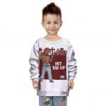 Gangsta Tupac Shakur Hit Em Up Dope Children Sweatshirt