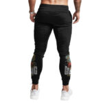 Go Big Sky's The Limit Biggie Caricature Black Jogger Pants