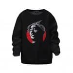 Hip-Hop Rap Artist Tupac Shakur Silhouette Kids Sweatshirt